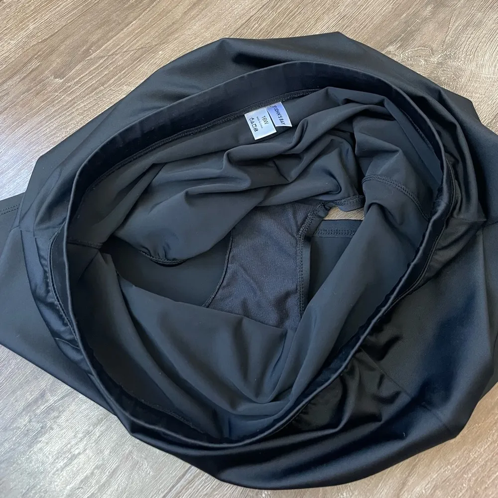 St. John’s Bay Black Swim Skirt Bottom Swimwear ~ Side Slit ~ Plus Size 16W - Image 8