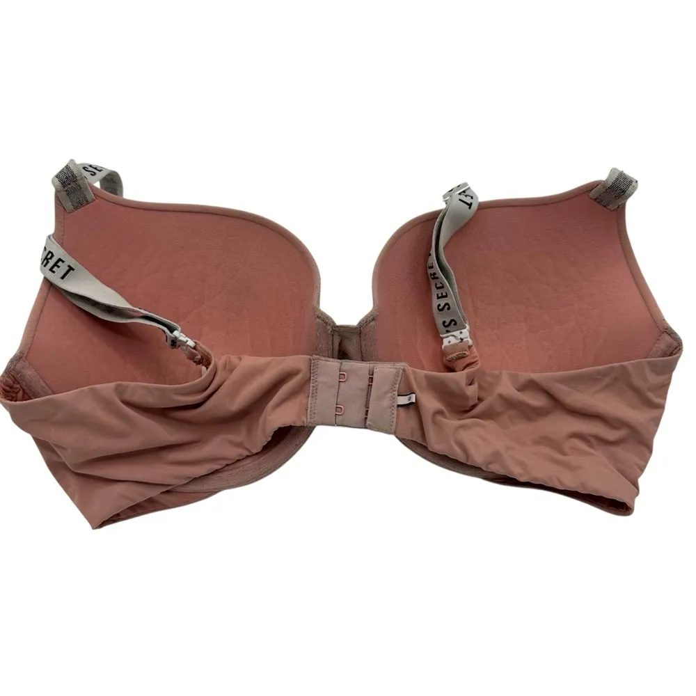 Victoria’s Secret Pink Nude Underwire Lightly Lined Bra 36D - Image 2