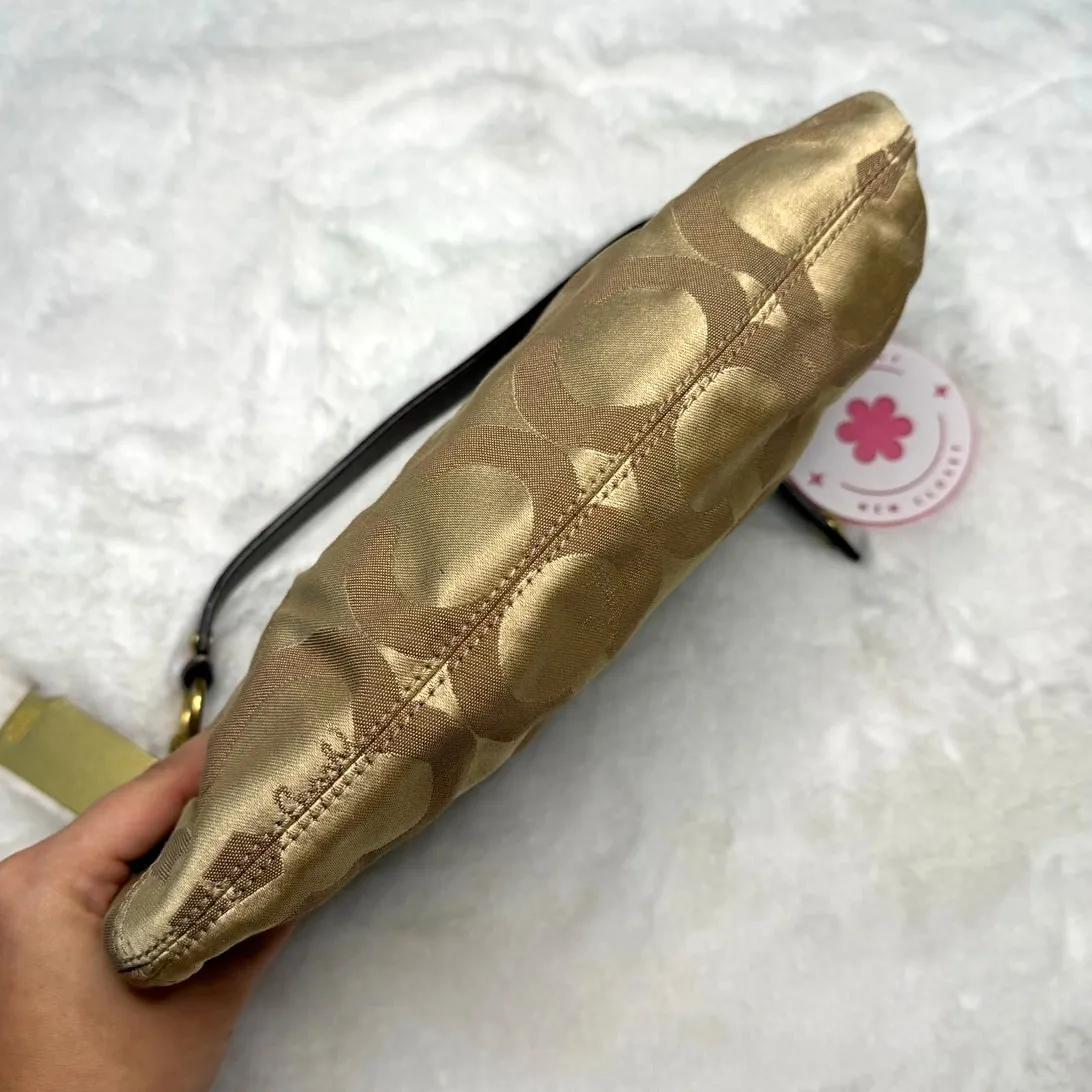 y2k Coach Madison Op Art Brown 12950 Small Hobo Handbag - Image 3