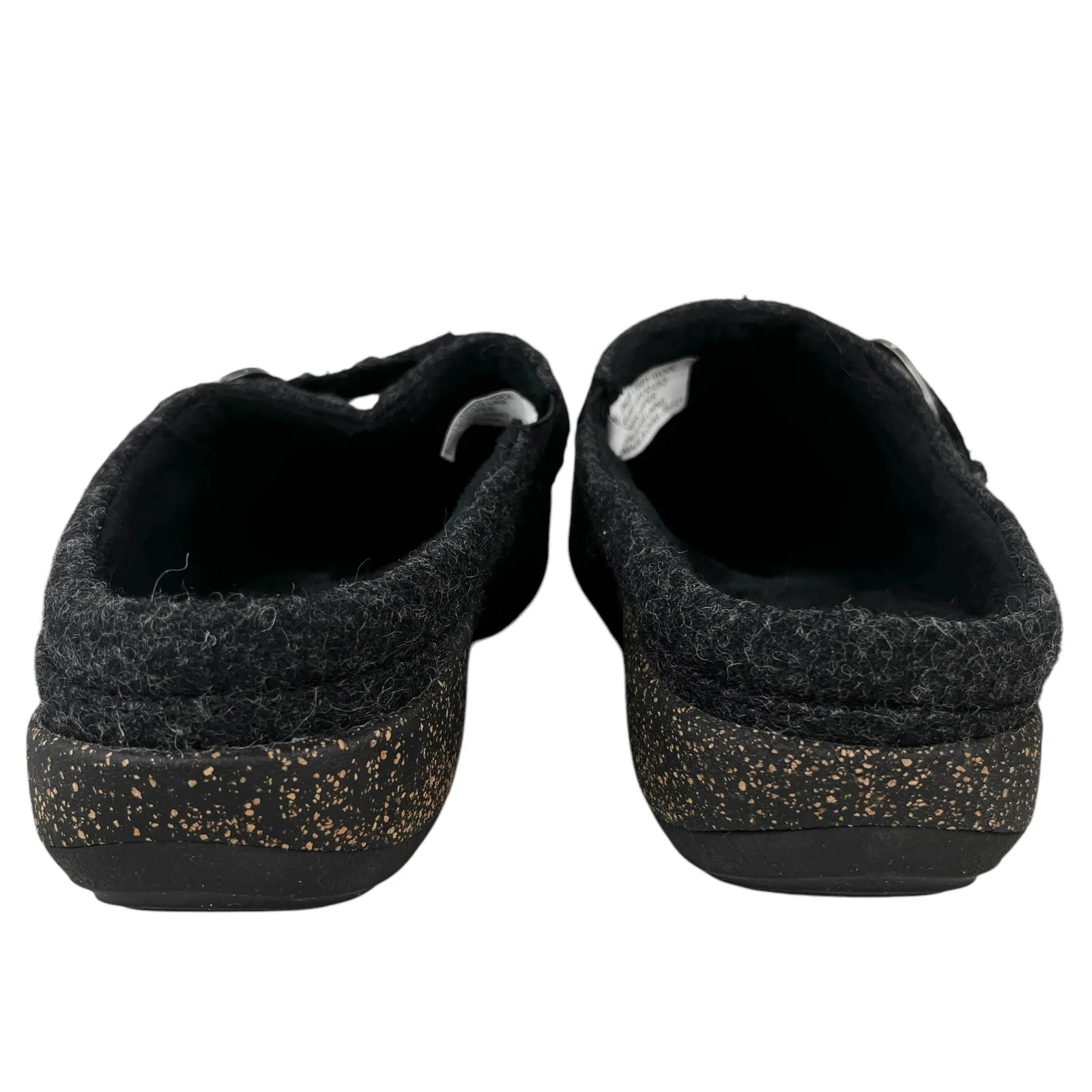 Aetrex Libby Comfort Clog 41 Black Charcoal Wool 10 - Image 14