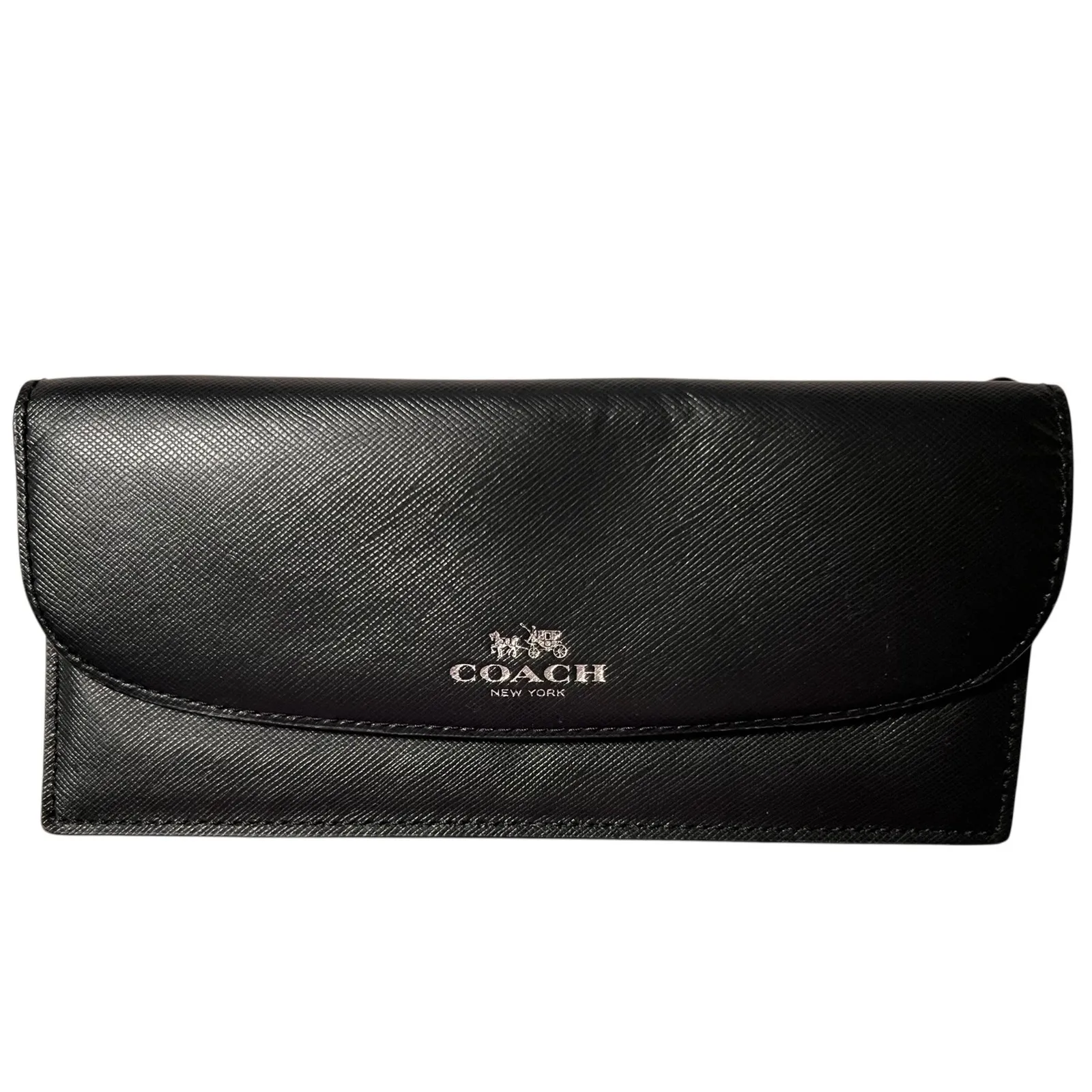 Coach Crossgrain Leather Slim Envelope Snap Wallet - Image 2