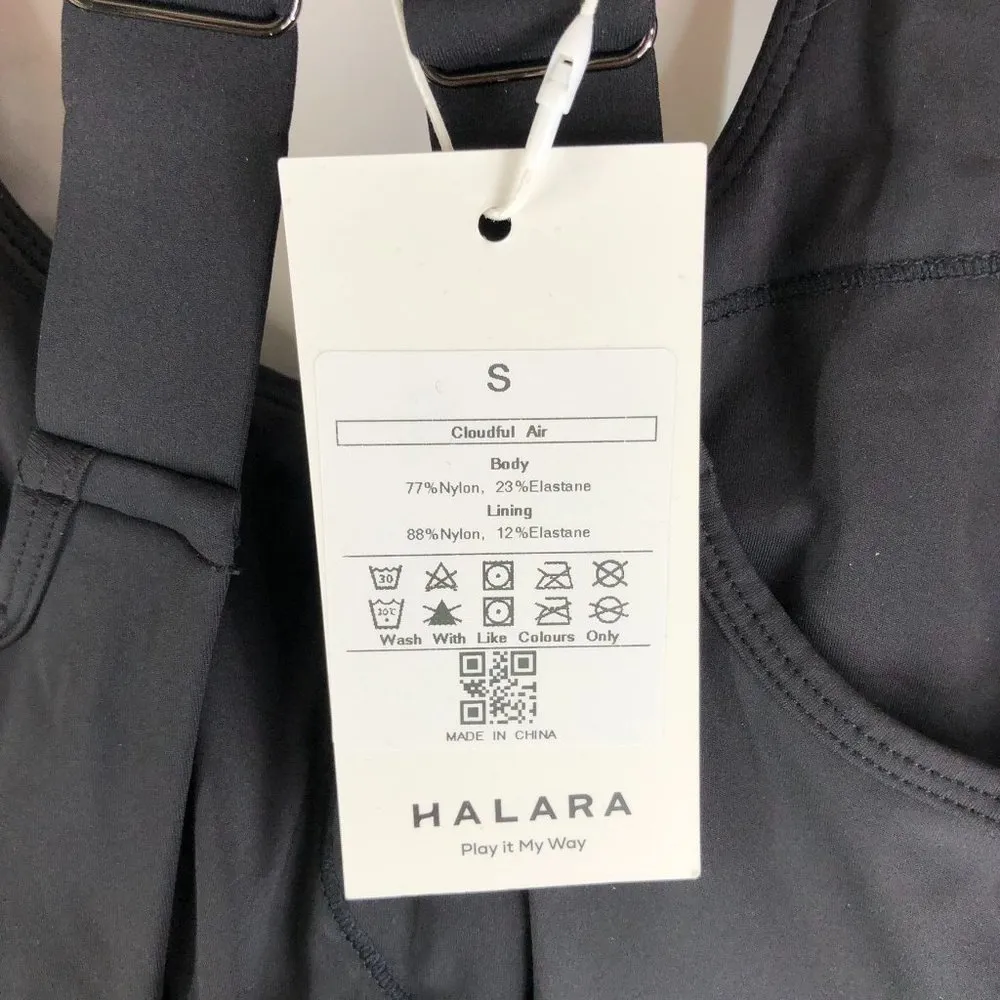 Halara Cloudful Air Adjustable Strap Pocket 2-in-1 Tennis Dress Black S - Image 7