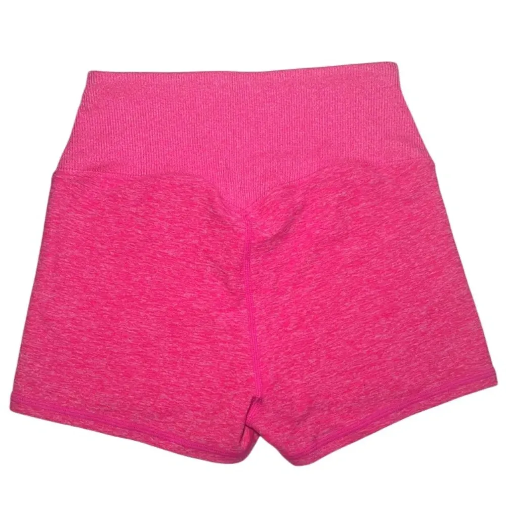 alo Yoga Alosoft Aura Shorts in Neon Pink Size XS Pink - Image 4