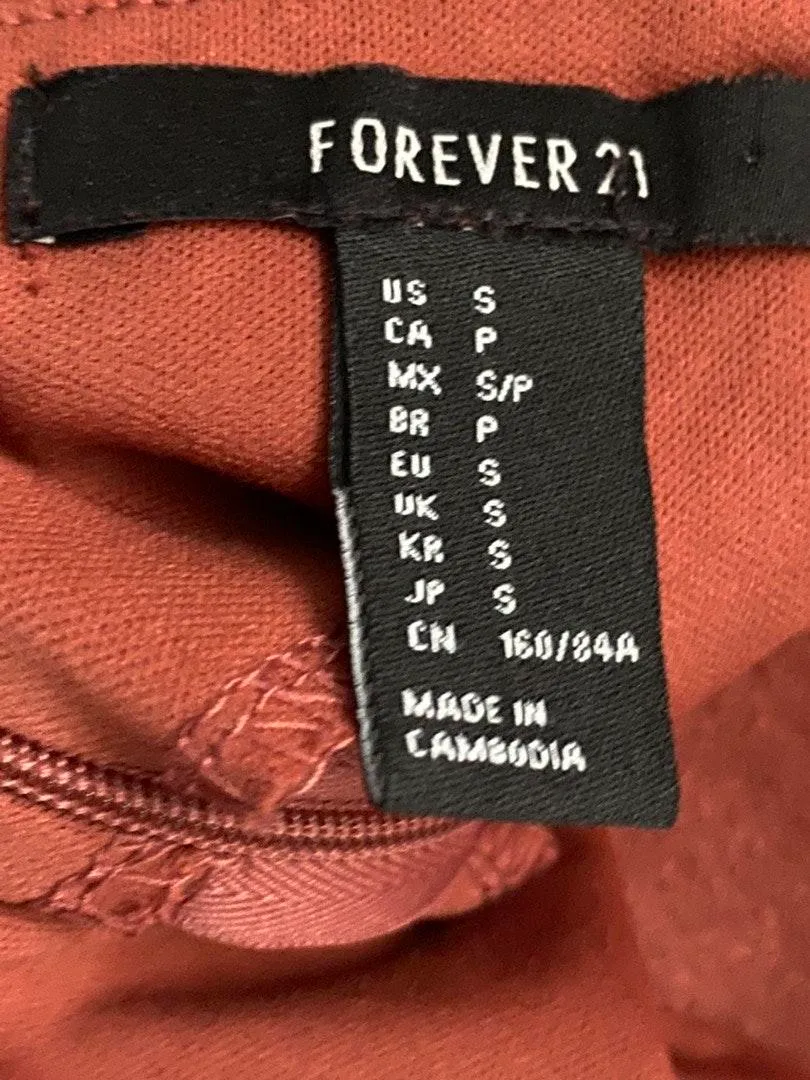 Forever 21 Burnt Orange Dress - Image 4