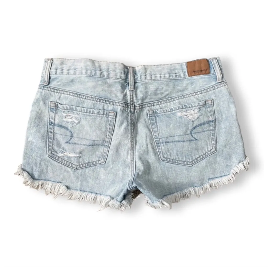 American Eagle Tomgirl Shortie Cut Off Shorts  4 - Image 4