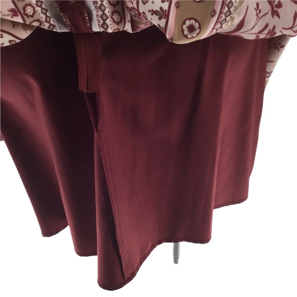 Girl Meets Glam Liza Print Charmeuse Dress - Image 10