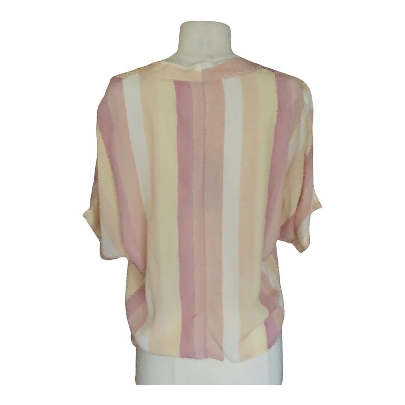 Rails NWT Women's Pacific Stripe Thea Tie Front Short Sleeve Top Size XS - Image 4