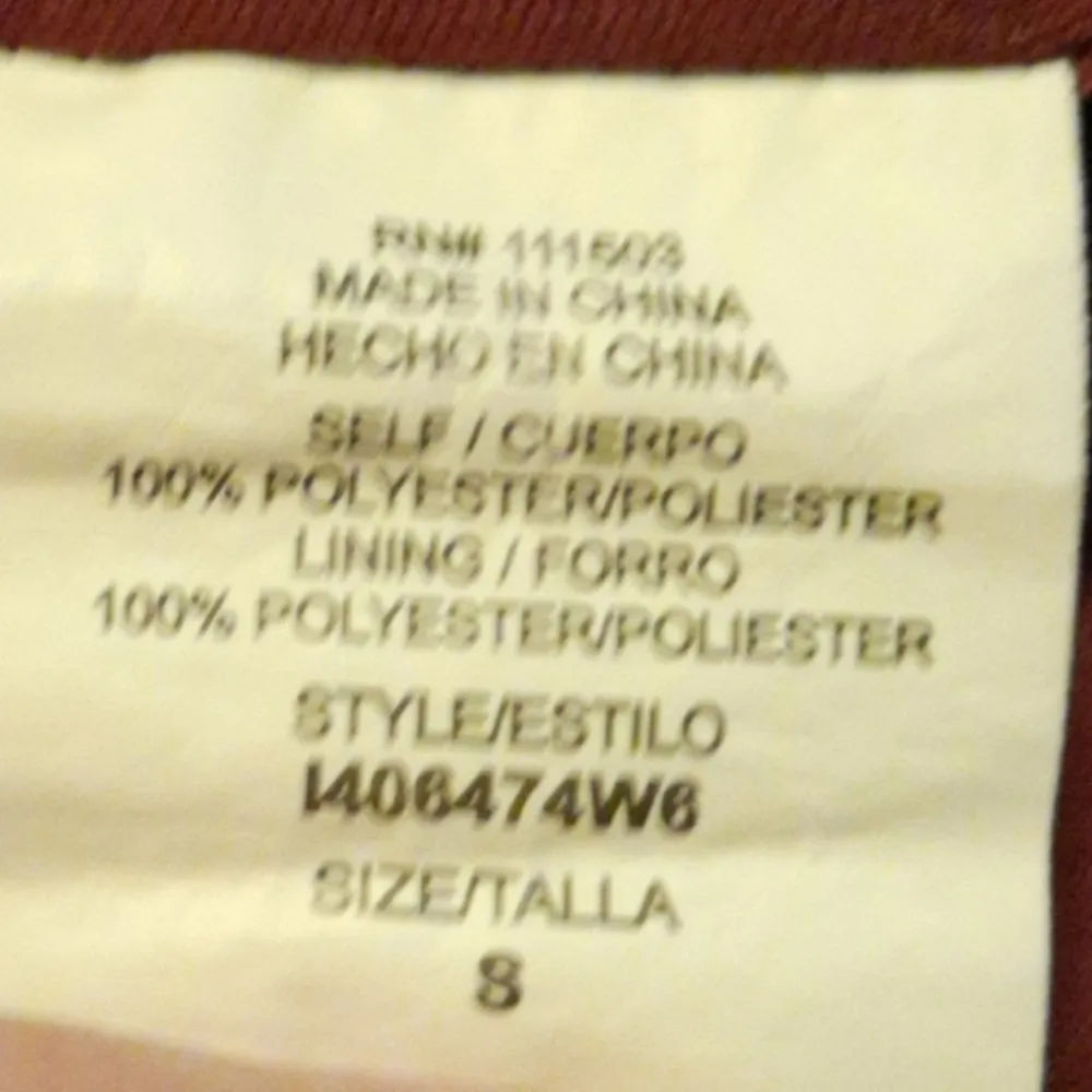 As U Wish Sleeveless Dress Size Small - Image 6