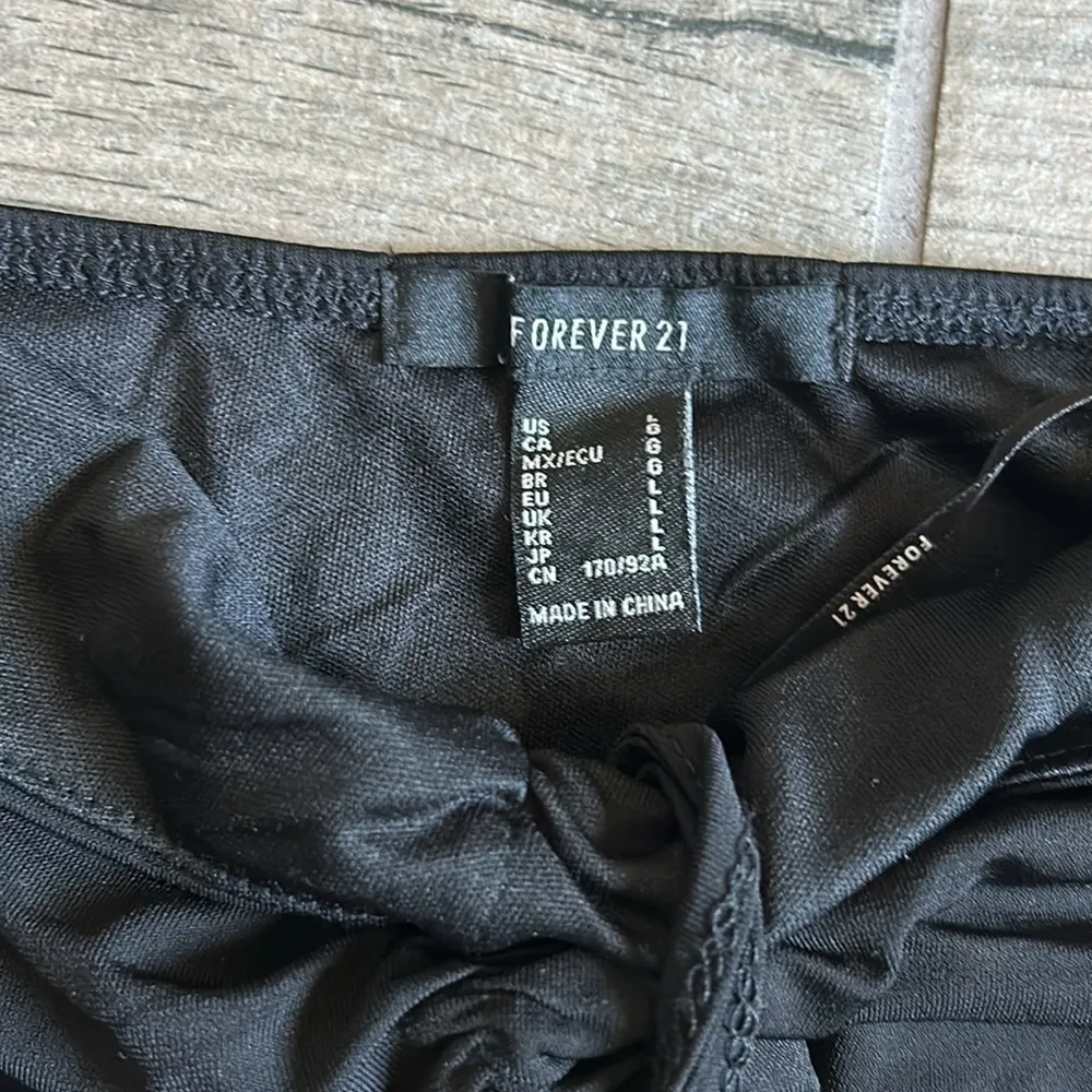 Forever 21 black tube dress with rhinestone belt - Image 3