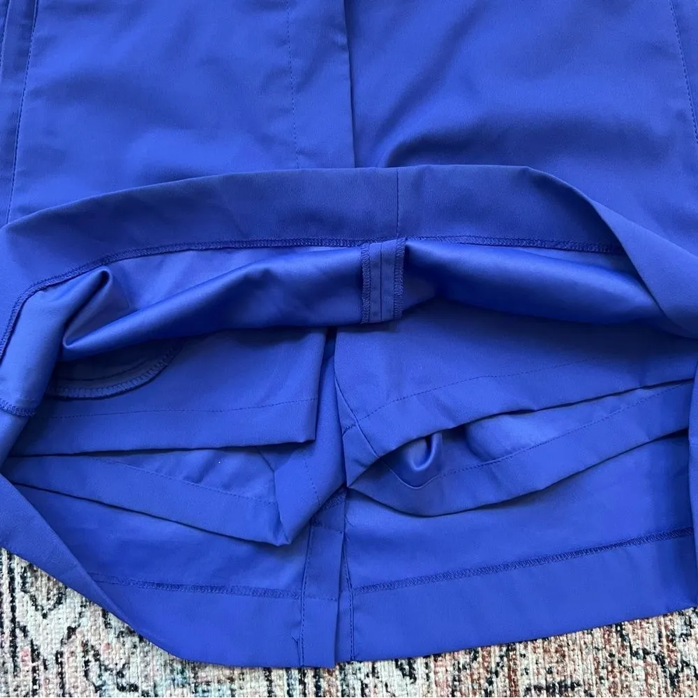 NIKE GOLF Tour Performance Tech Skort Royal Blue Size 2 Golf Skirt - Image 8