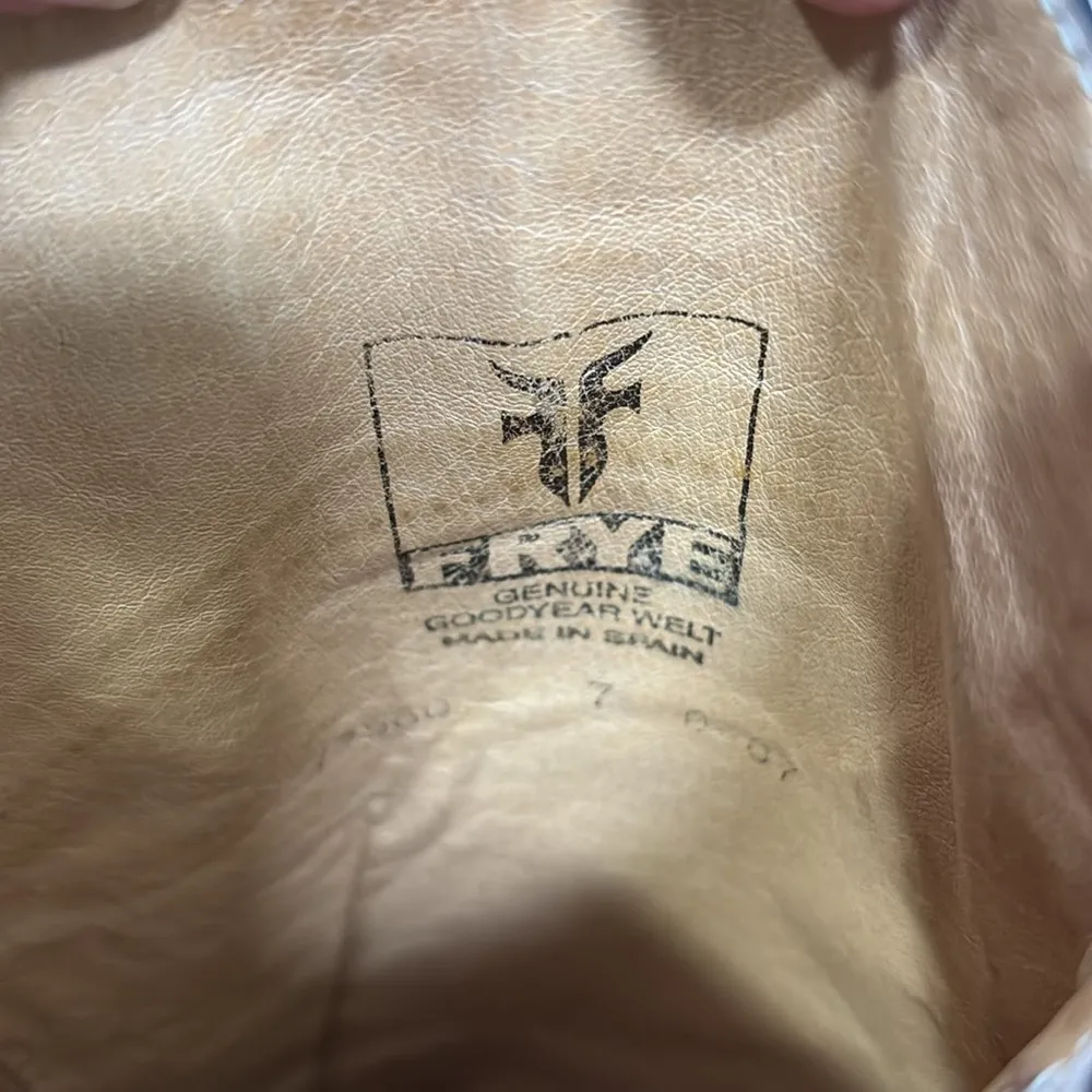 Frye Dorado Tall Leather Riding Boot Black‎ Women's Size 7 - Image 11