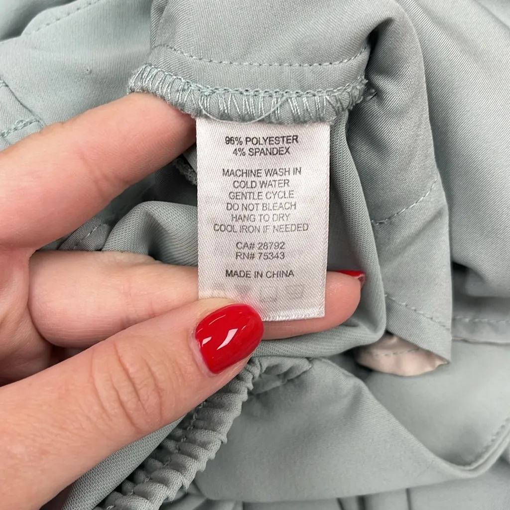 House of Harlow 1960 Mint Green Wide Leg Pants Size 6 - Image 4