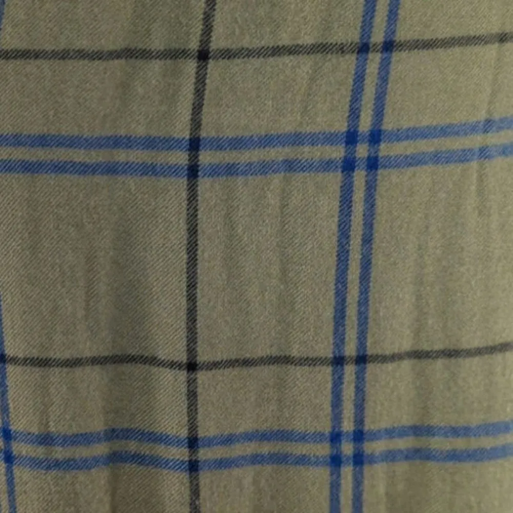 Santuary‎ Women's Plaid Olive Green Top MEDIUM - Image 5