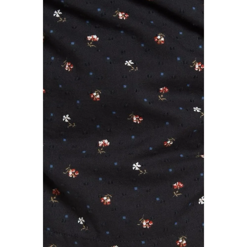 Madewell Pintuck Ruffle-Sleeve Wrap Top in Spring Floral - Image 12