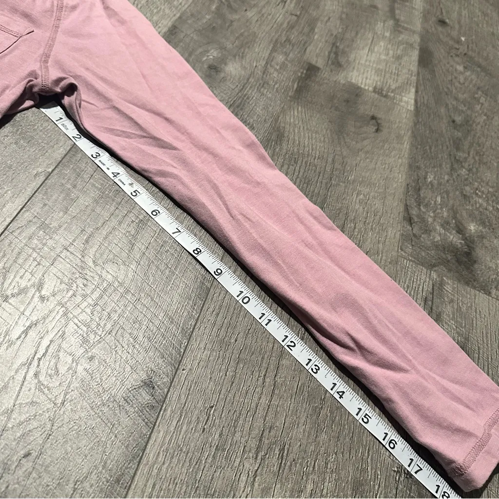 dickies Pink Shirt Women’s Hooded Tee Top large activewear fall gym running yoga - Image 6