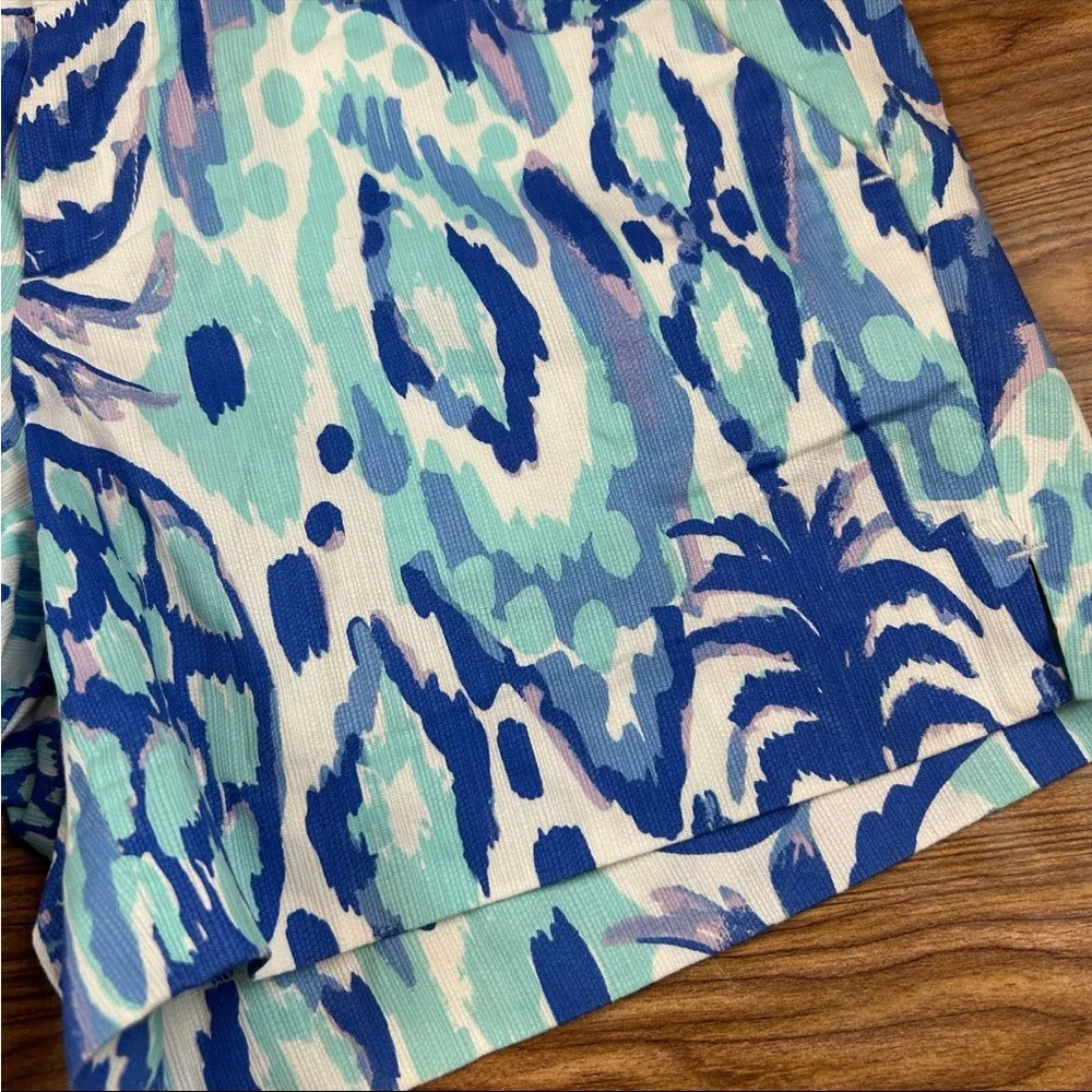 Lilly Pulitzer Callan Shorts 5” Inseam Tropi Call Me Serene Blue NWOT - Size 0 - Image 3
