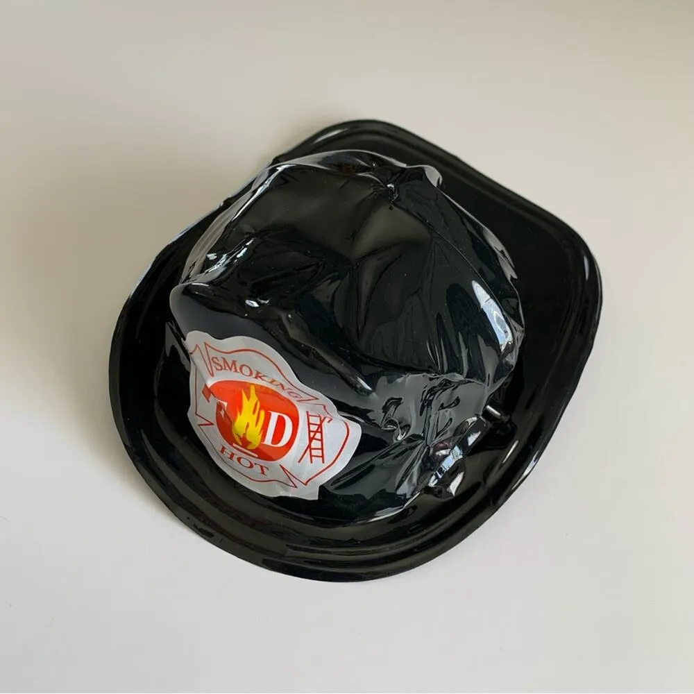 Music Legs Hazardous Fire Chief Adult Women’s Sexy Halloween Costume M/L Black Size M - Image 9