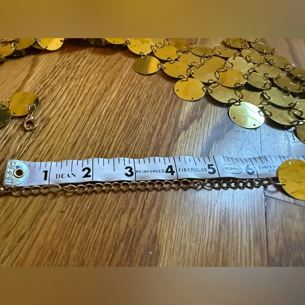 Gold Chainmail Women Top one size - Image 9