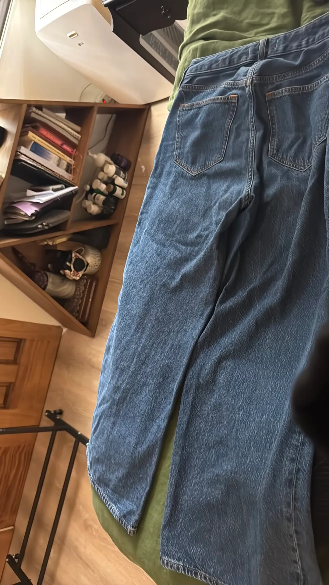 Abercrombie and fitch the wide leg high rise denim - Image 3