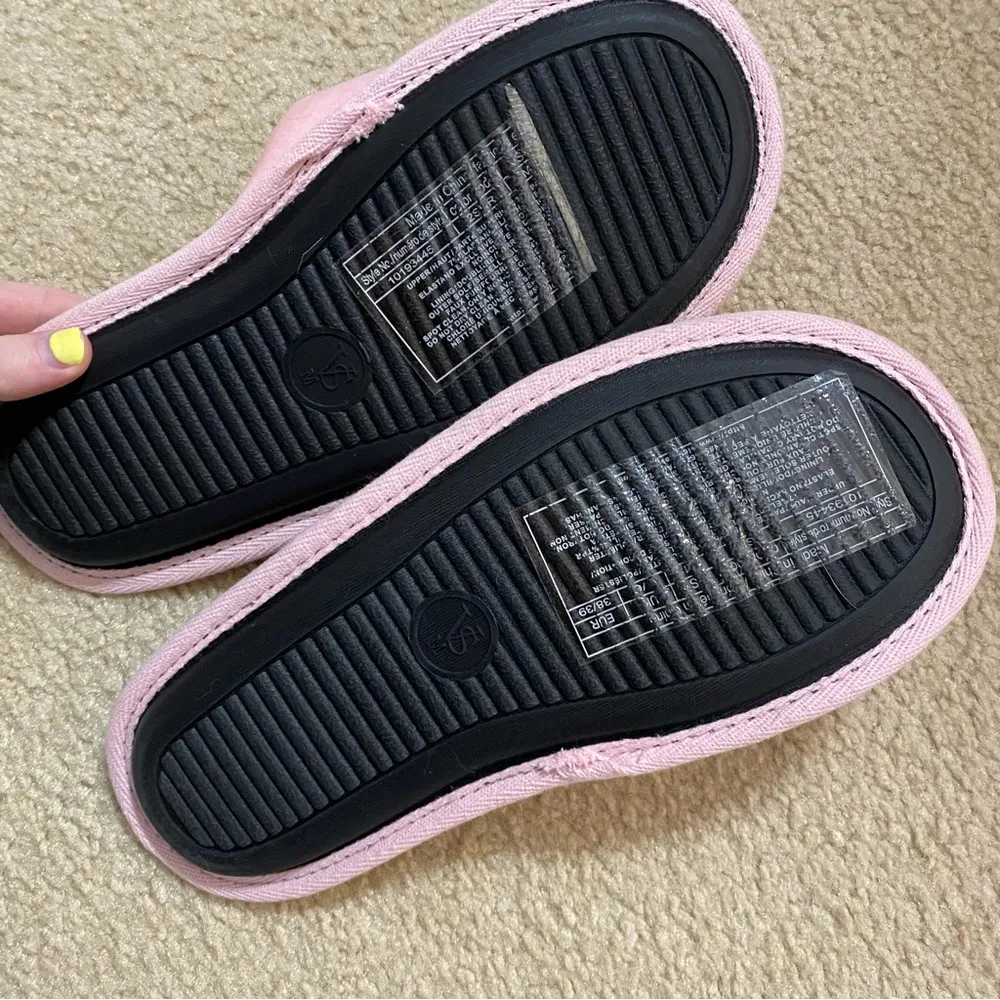 Pink Victoria’s Secret Slippers - Image 5