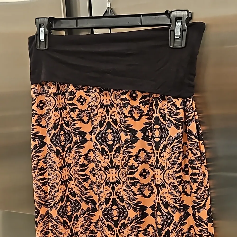 💕DAINTY HOOLIGAN💕 Tyche Midi Skirt ~ Pink & Black Print Large - Image 3