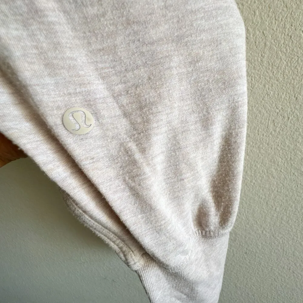 Lululemon Heathered Cashew Still Chill Jogger Pants Womens Pull On Size 2 - Image 9