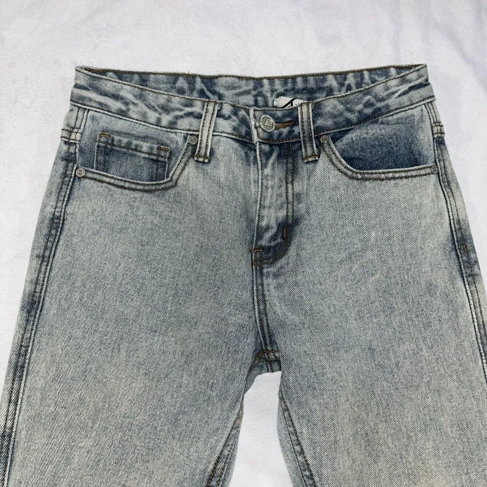 UNIF Size 24 Jeans Retro Old School Heavy Denim Distressed Boyfriend Destroyed - Image 3