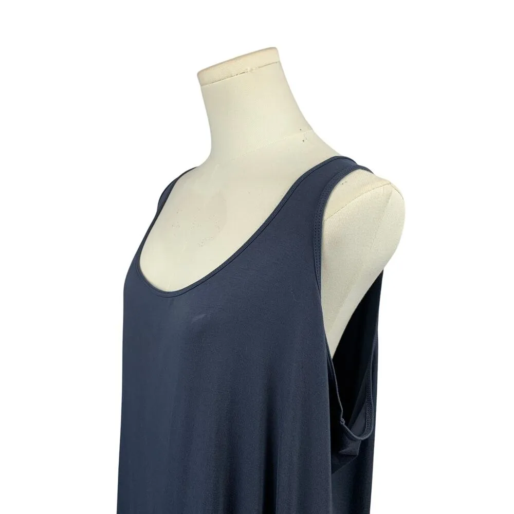 NWT Wynne Layers Women’s Navy Soft Tank Top Size 2XL – Sleeveless Tops Blue - Image 4