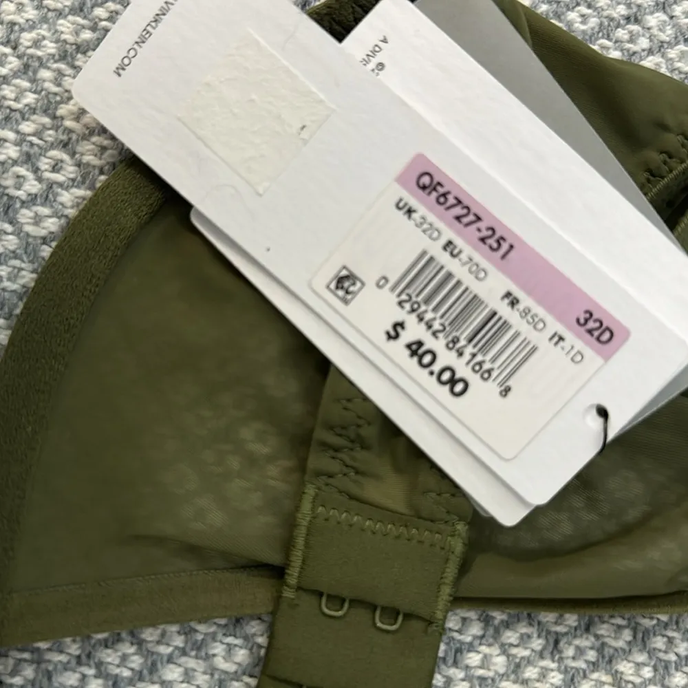 Calvin Klein Women's Sheer Marquisette Unlined Plunge Bra QF6727 -Napa - Image 6