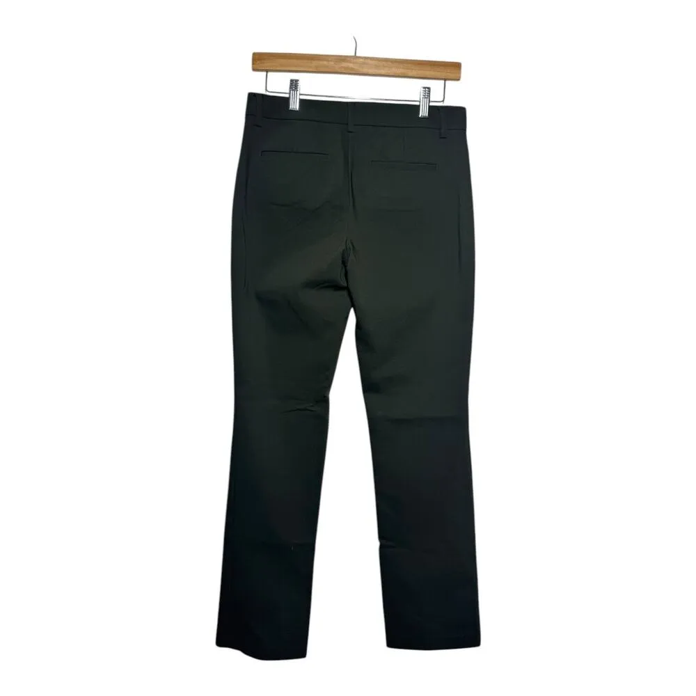 Liverpool Pant Women 2/26 Peat Green Trouser Flat Front Boot Cut Style #XM5069EA - Image 2