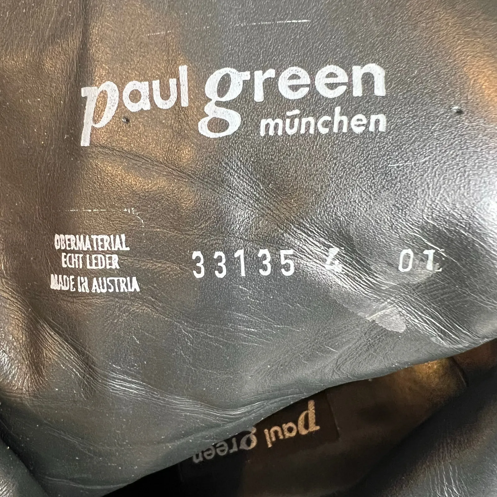 Paul Green Harness Boots 6.5 Black Leather Buckle Cuffed Western Ankle Booties - Image 15