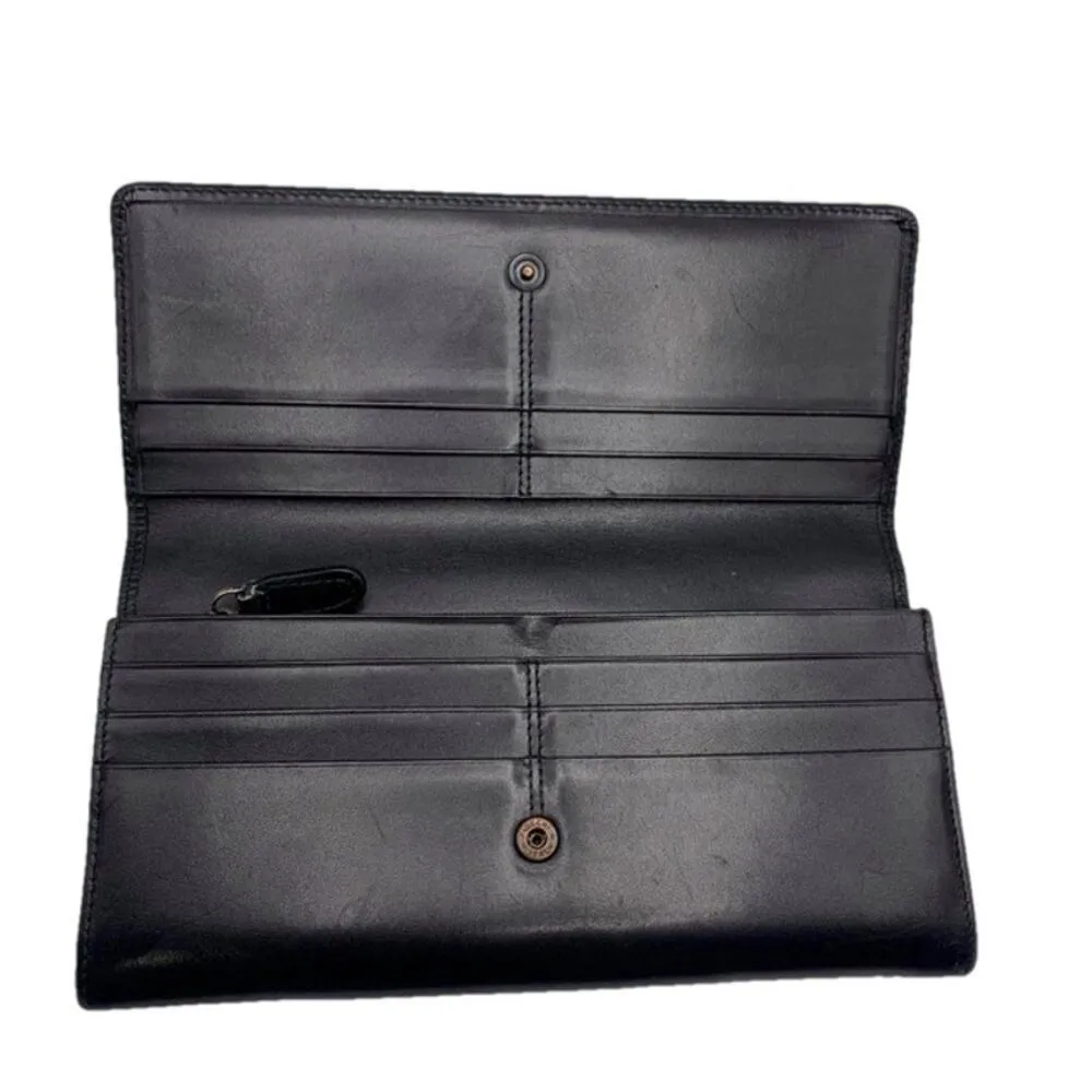 Vintage COACH Black Wallet - Image 3