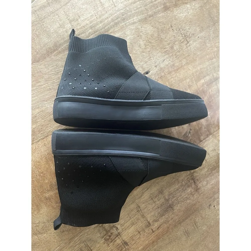 Ecko Red Rhino Logo Beyley Slip On Logo Black Women’s Sneaker Booties Size 8 - Image 5