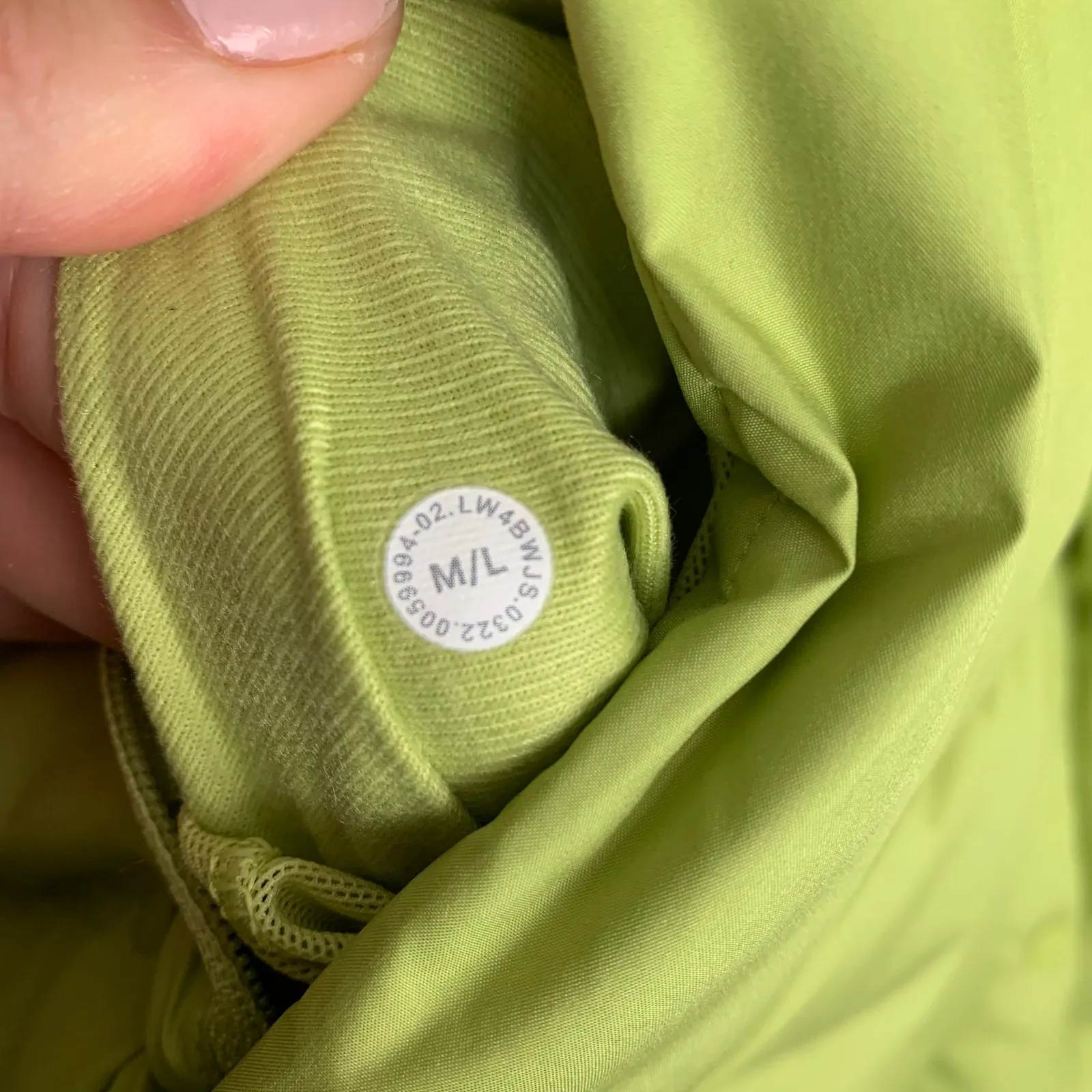 Lululemon  Long Oversized Down Jacket Wasabi Vest Puffer Medium Large - Image 15