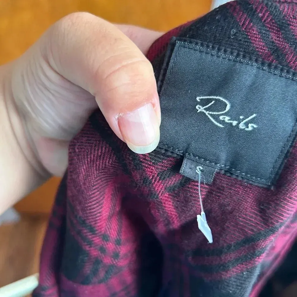 RAILS WOMENS HUNTER PLAID SHIRT - Image 3