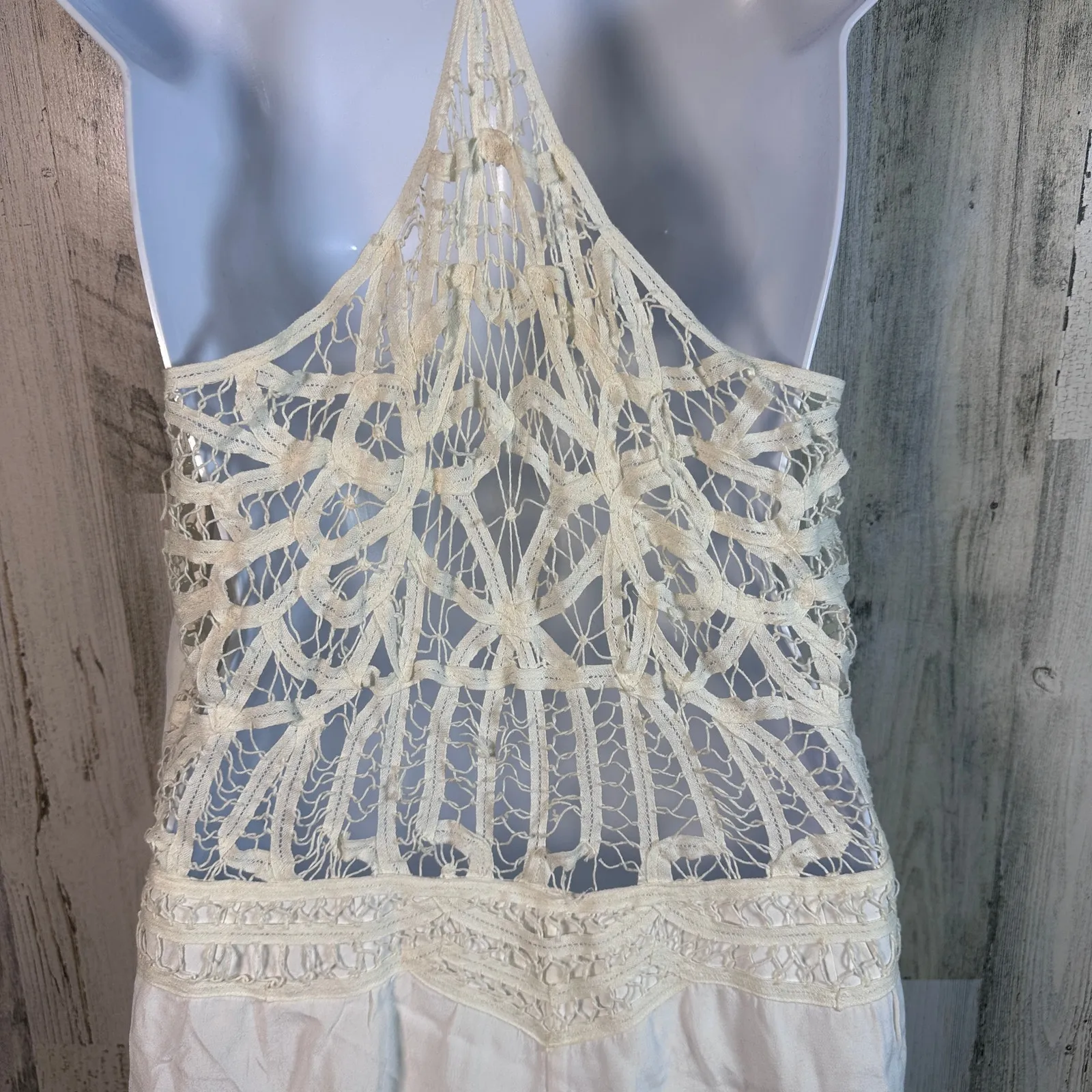 Saylor Cream Lace Romper M | Revolve, Feminine, Boho, Lined | MSRP $198 - Image 5