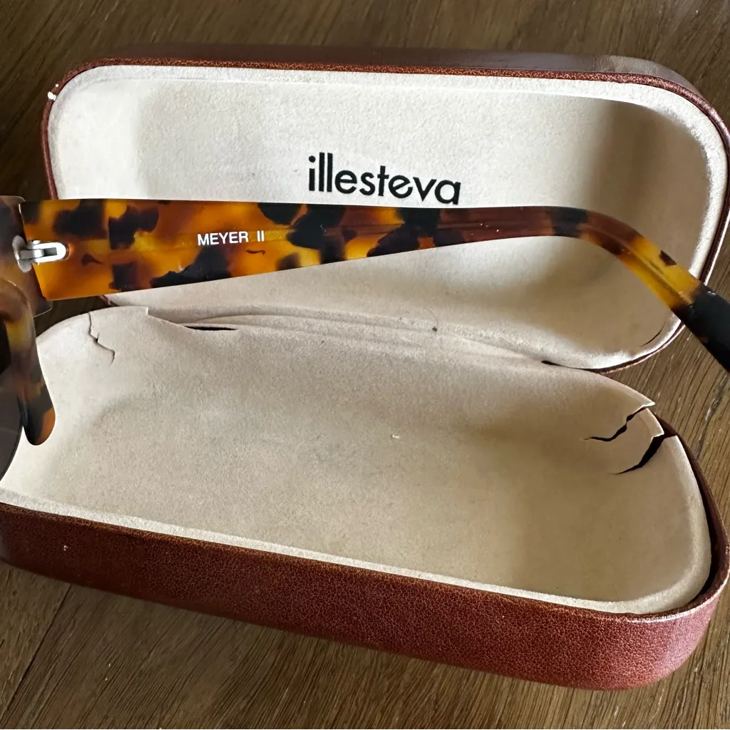 Illesteva Meyer II round tortoiseshell sunglasses - Image 8