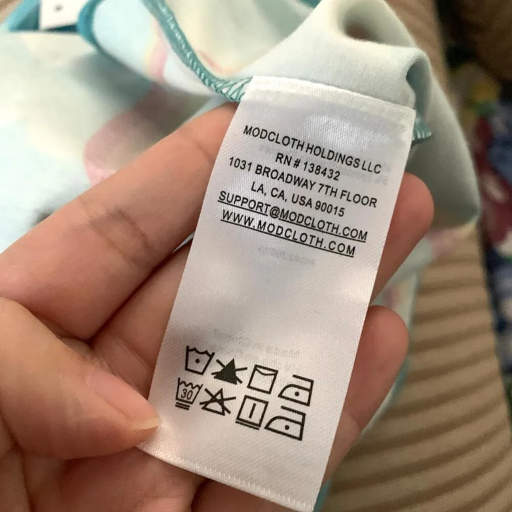 Modcloth  On Cloud Mine! Rainbow T-Shirt Mini Dress - Image 12