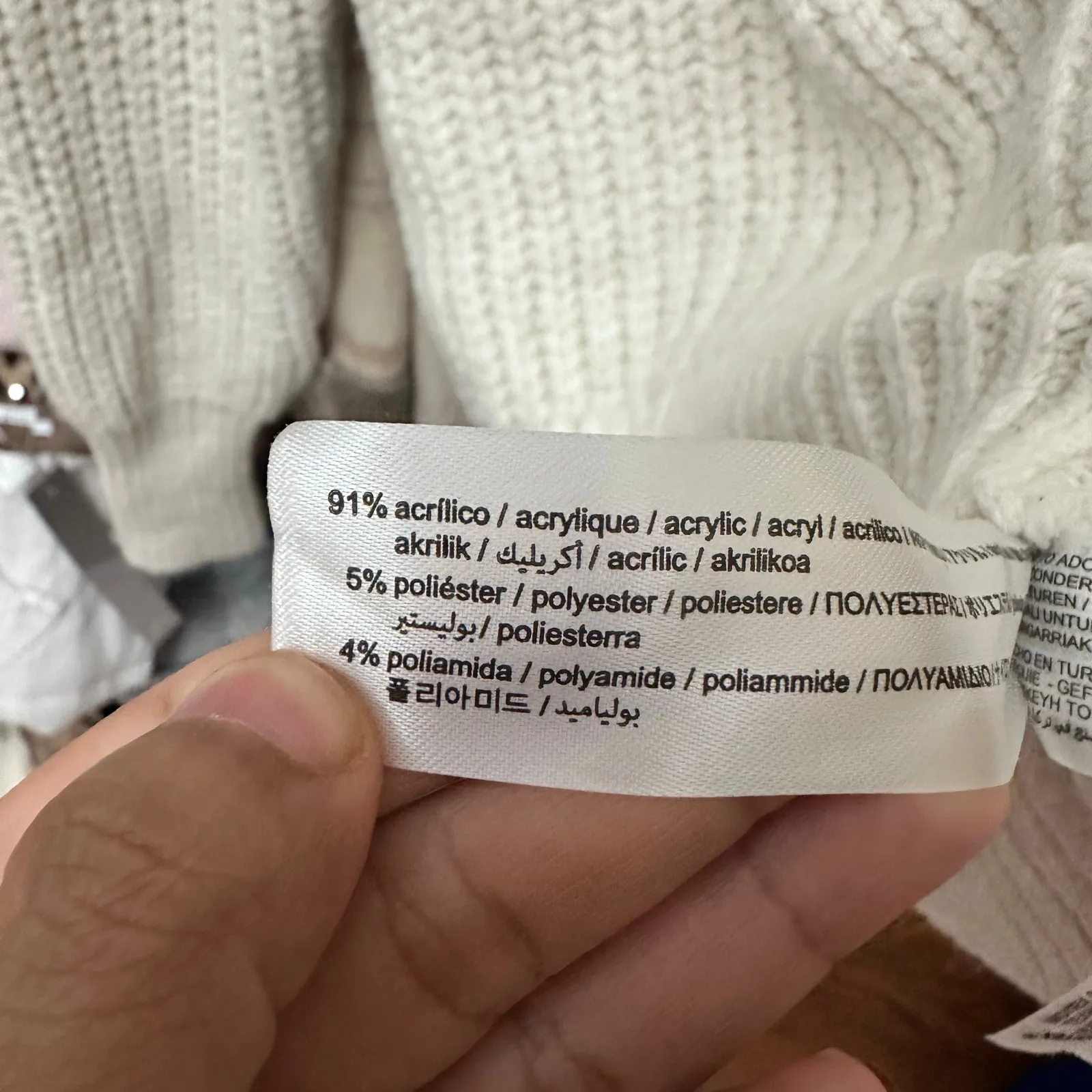 Zara Bow Tie Knit Ruffle Sweater Size Medium 5802/008/064‎ - Image 12