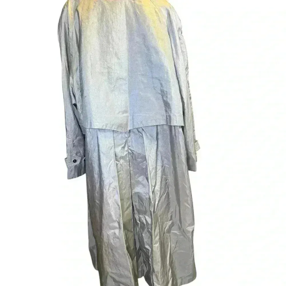 Maggie Burnes vintage 1980’s DuPont thermolite trench coat size 20. - Image 7
