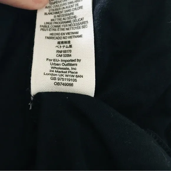 NWT Free People Womens Keepin On OB749066 Top‎ Relaxed Black Size XS - Image 13