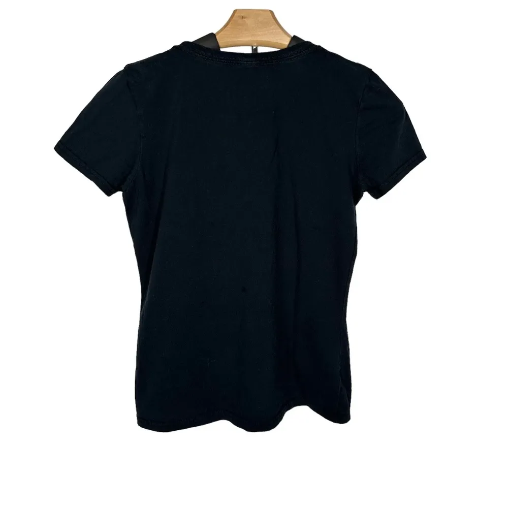 Women's | Pokemon | Black Pikachu Short Sleeve T-Shirt Tee Top - XS - Image 4