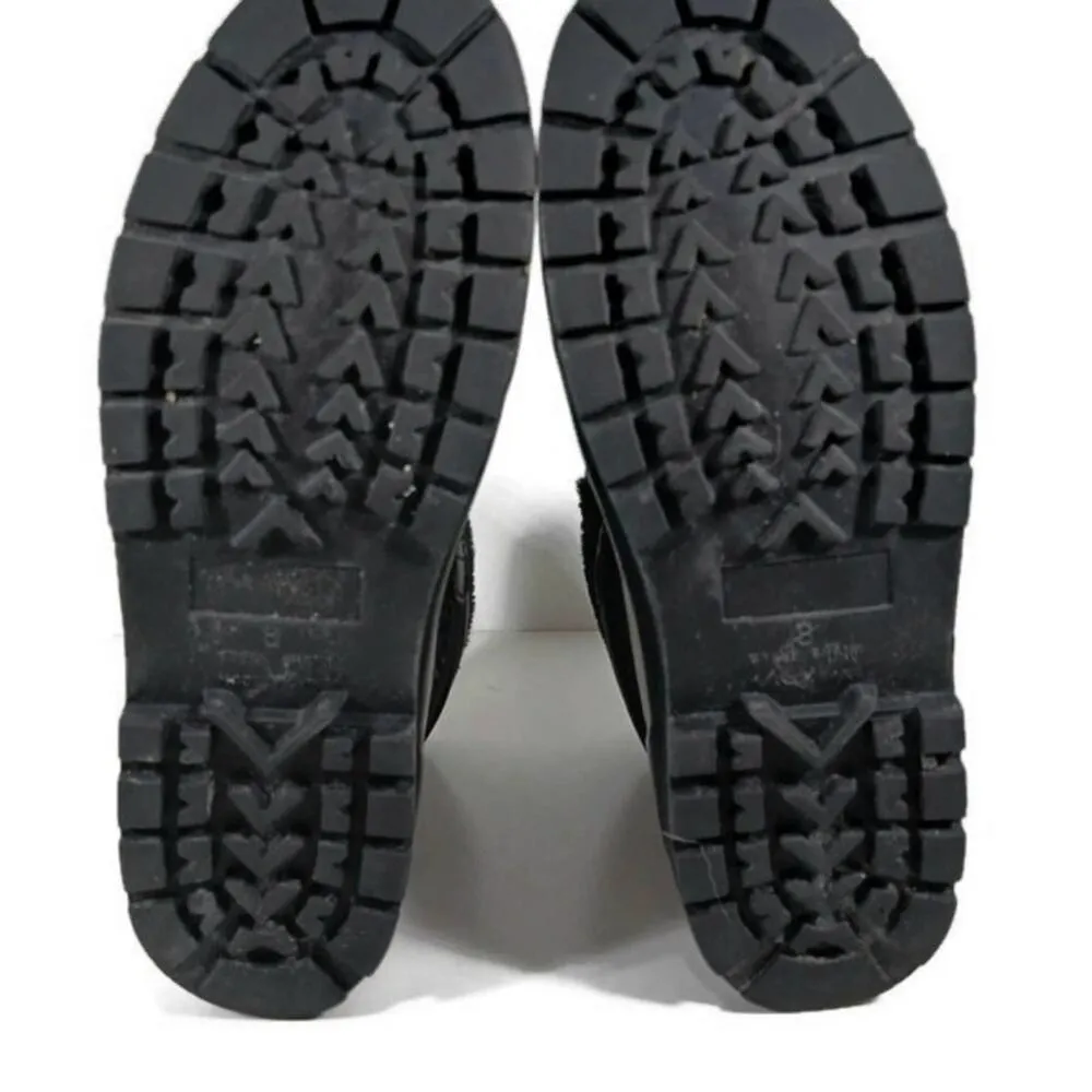 S1040 EUC Vintage Genuine DUCK Boots size 8 Black - Image 7