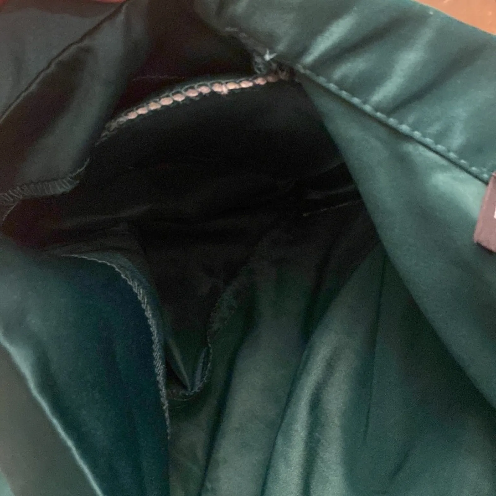 Pretty Little Thing Green Satin Twist Blazer Dress Size 8 Event NEW - Image 7