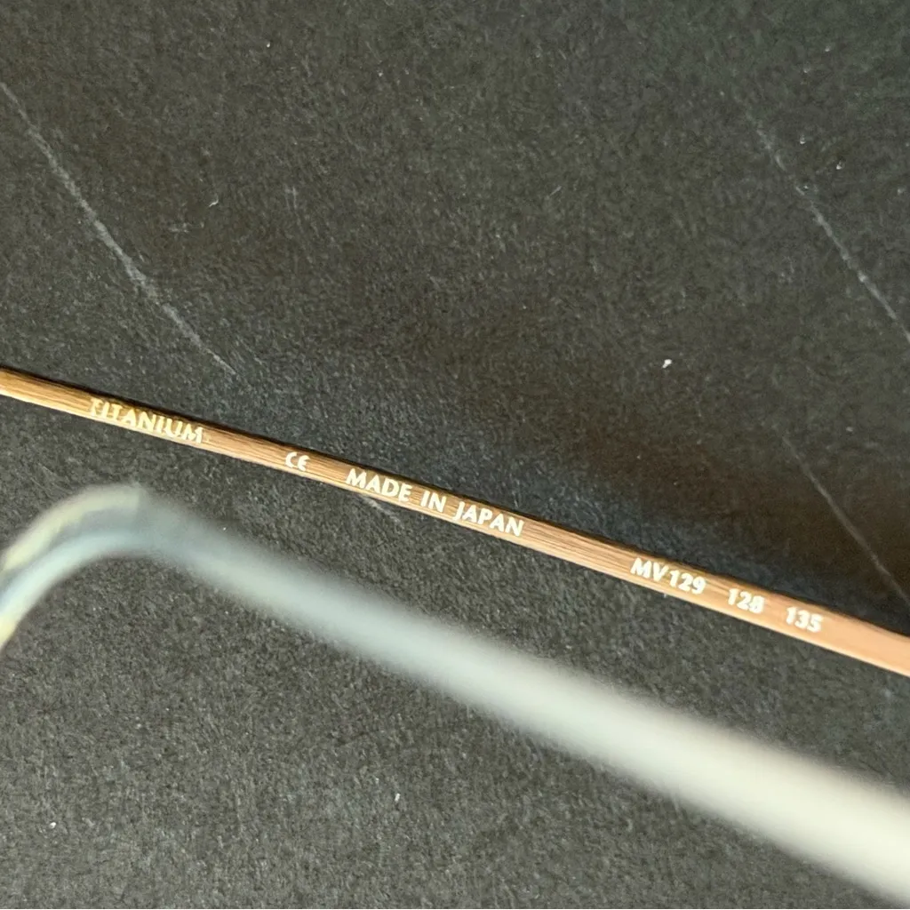 Movado Titanium frameless glasses. Prescription (can be replaced) EUC Silver - Image 7