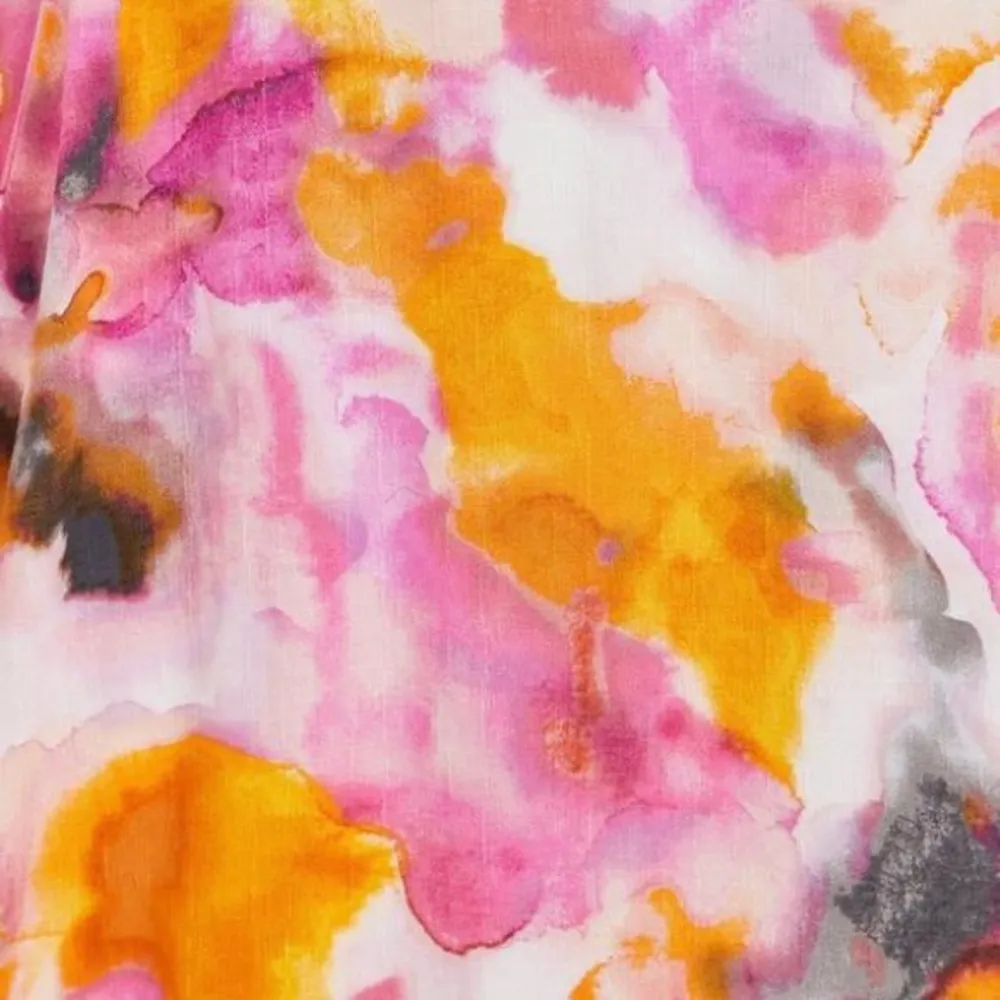 2-pc Skirt Set Watercolor Tie Dye Off-Shoulder High Low Skirt Set Size 1 - Image 12