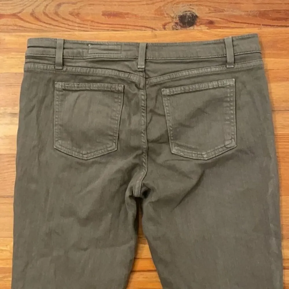 Pistola Olive Green Mossy Oak Zip Ankle Jeans Womens Size 32 - Image 12