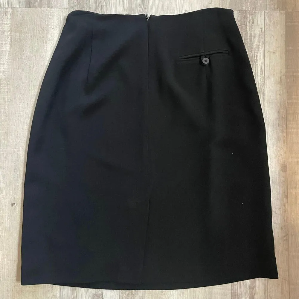 Iris Singer Collection size 14 black pencil skirt. Please see measurements - Image 15