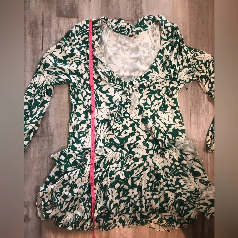 Free People Rebecca Ruffle Floral dress size small - Image 5
