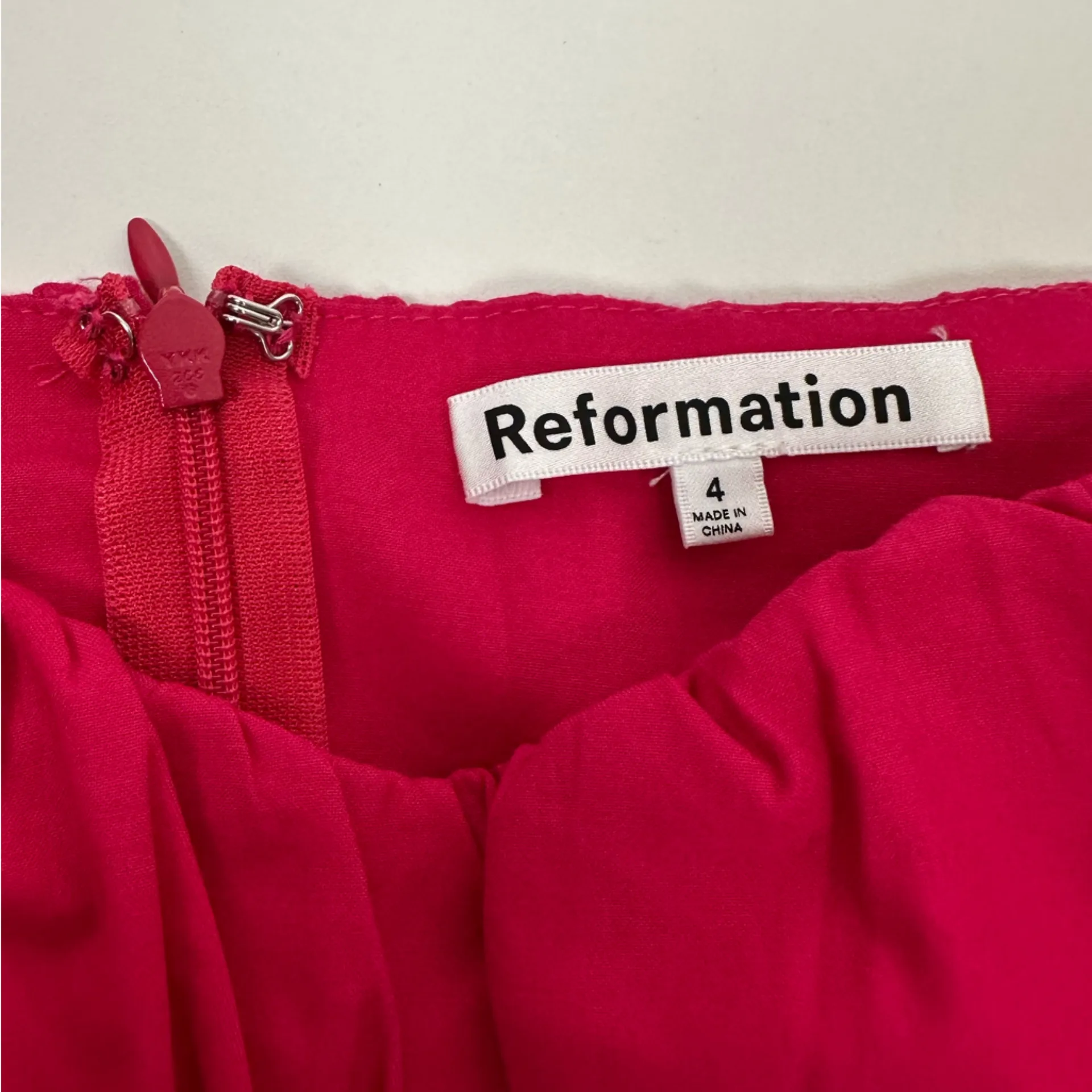 Reformation Farley Mini Dress - Image 3